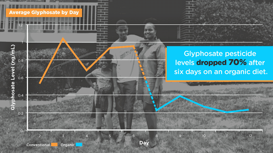 New Study Shows Levels Of Glyphosate aka Roundup In Families Drop Dramatically After One Week New Study Shows Levels Of Glyphosate aka Roundup In Families Drop Dramatically After One Week